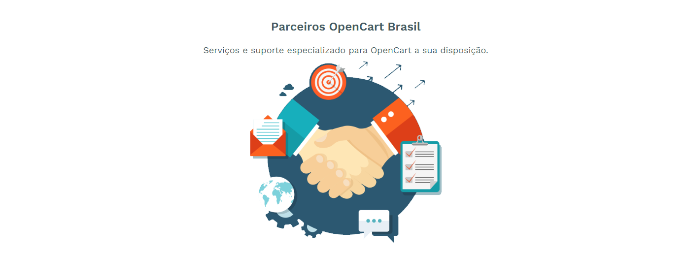 parceria opencart brasil