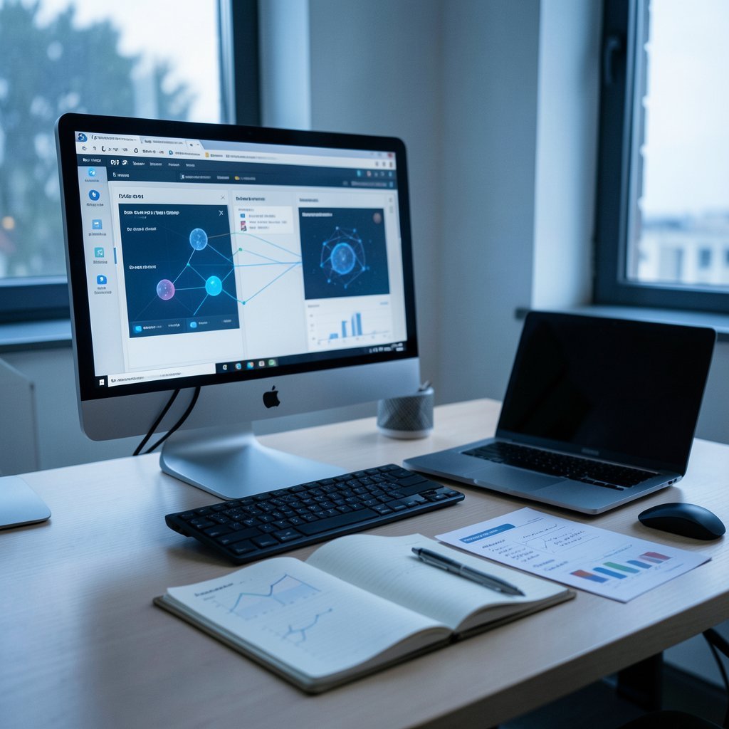 Inteligência artificial nativa em ERP