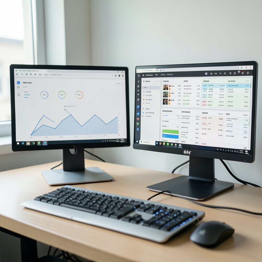 dashboard simples vs complexo